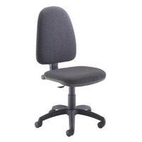 jemini high back operator charcoal chair kf50172