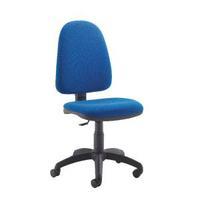 jemini high back operator blue chair kf50174