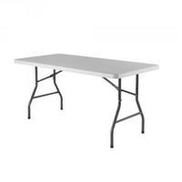 Jemini 1520mm Folding Rectangular Table White KF72329