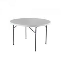 Jemini 1200mm Folding Round Table White KF72331