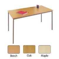 Jemini 1200x800mm Oak Rectangular Table KF72371