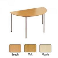 jemini semi circular table 1600mm beech kf72382