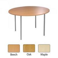 Jemini Circular Table 1200mm Maple KF72387