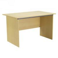 Jemini Intro 1200mm Panel End Desk Ferrera Oak KF73661