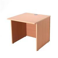 jemini intro bavarian beech 800mm reception desk kf838349