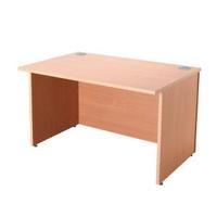 Jemini Intro Bavarian Beech 1200mm Reception Desk KF838350