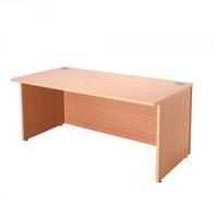 Jemini Intro Bavarian Beech 1600mm Reception Desk KF838351