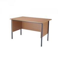 jemini intro bavarian beech 1200mm four leg desk kf838367