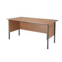 jemini bavarian beech 1500mm four leg desk kf838369