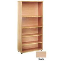 jemini 4 shelf maple 2000mm bookcase kf838423