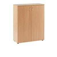 Jemini 1 Shelf Beech 1000mm Cupboard KF838425