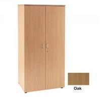 jemini 1800mm cupboard 4 shelf oak kf838430