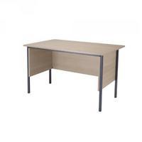 jemini intro 1200mm 4 leg desk warm maple kf838532