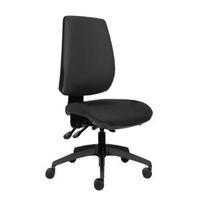 Jemini High Back Task Black Chair KF74955