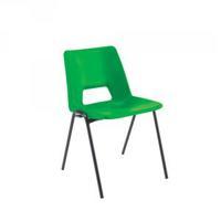 jemini classroom green chair 260mm kf74985