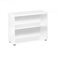 jemini 730mm bookcase 1 shelf white