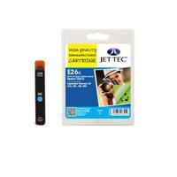 Jet Tec Remanufactured Epson T2612 Cyan E26C Inkjet Printer Ink