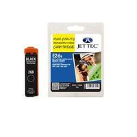 Jet Tec Remanufactured Epson T2601 Black E26B Inkjet Printer Ink