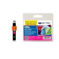 jet tec remanufactured epson t0803 magenta e80m inkjet printer ink