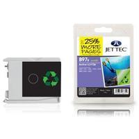 Jet Tec Remanufactured Brother LC970 Black B97B Inkjet Printer Ink