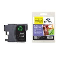 Jet Tec Remanufactured Brother LC1100 Black B11B Inkjet Printer Ink