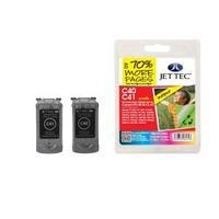 Jet Tec Remanufactured Canon PG40 CL41 Black CMY Colour Multipack