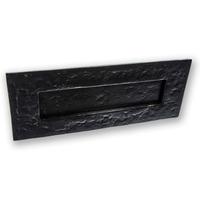 Jedo Black Antique Traditional Letterplate