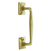 jedo polished brass door pull handle