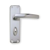 jedo aluminium rounded bathroom door handle