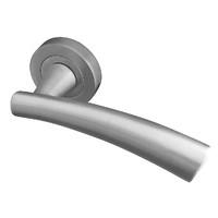 Jedo Garda Door Handle on Round Rose