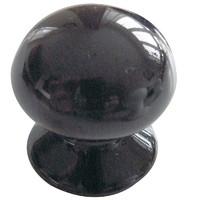 Jedo Plain Porcelain Wardrobe Knob