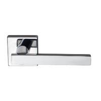 jedo kubus straight door handle on square rose