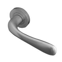 Jedo Reguitti Classic Door Handle on Round Rose