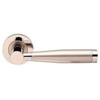 jedo alexander door handle on round rose