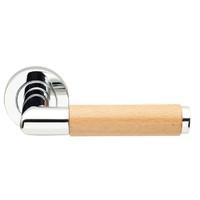 Jedo Reguitti Havanna Door Handle on Round Rose