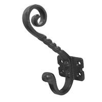 Jedo Black Antique Hat and Coat Hook Ridge