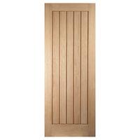 Jeld-Wen Oregon White Oak Cottage Internal Fire Door 78in x 33in x 44mm (1981 x 838mm)