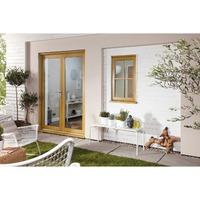 Jeld-Wen Oakfold Unfinished French Doors 2090 x 1790 x 44mm (82.3 x 70.5in)