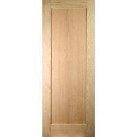 Jeld-Wen Shaker 1 Panel Oak Veneer Internal Door 1981x711x44mm