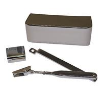 jeld wen door closer cover chrome