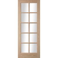 jeld wen oregon white oak 10 light internal door 78in x 27in x 35mm 19 ...