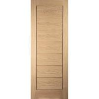 Jeld-Wen Oregon Cottage White Oak Horizontal Panel Internal Fire Door 2040 x 826 x 44mm (80.3 x 32.5in)