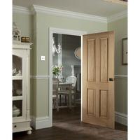 Jeld-Wen Oregon White Oak Raised Bead Internal Fire Door 78in x 33in x 44mm (1981 x 838mm)