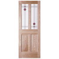 Jeld-Wen Mackintosh 2 Light Internal Door 78in x 27in x 35mm (1981 x 686mm)