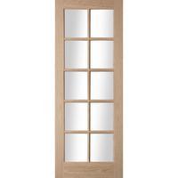 Jeld-Wen Oregon White Oak 10 Light Internal Door 78in x 30in x 35mm (1981 x 762mm)