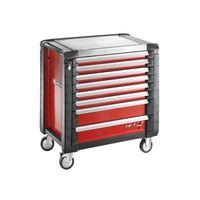 jet8m4 roller cabinet 8 drawer red