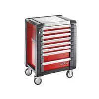 Jet.8M3 Roller Cabinet 8 Drawer Red