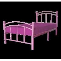 jessica metal single bed pink