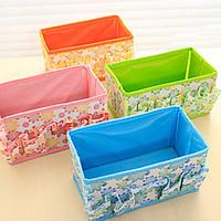 Jewelry Organizers Jewelry Boxes Desktop Receive A Case Fashion Cotton Cloth (Random Colours)