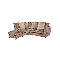 Jewel Lefthand Corner Chaise Footstool